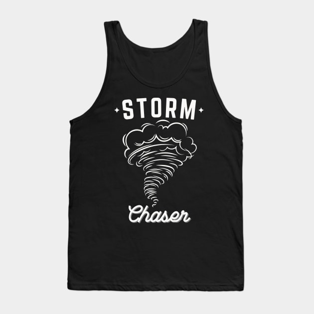 Storm Chaser Tornado Chaser Tank Top by Delta V Art